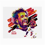 Mo Salah the egyptian king Small Glasses Cloth Front