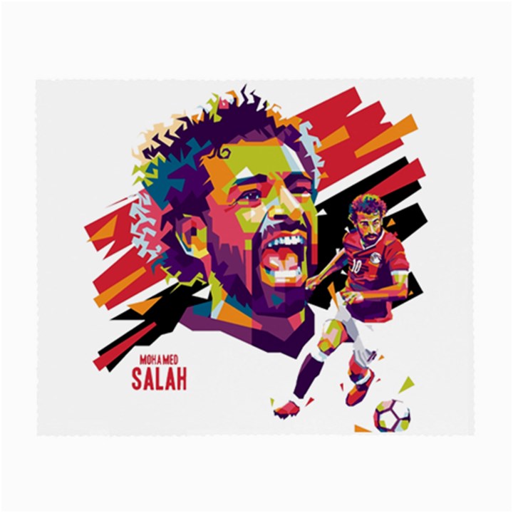 Mo Salah the egyptian king Small Glasses Cloth