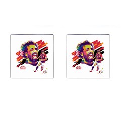 Mo Salah The Egyptian King Cufflinks (square) by 2809604