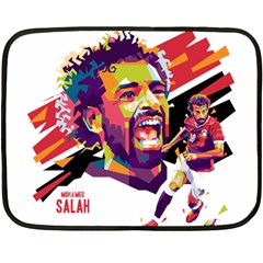 Mo Salah The Egyptian King Fleece Blanket (mini) by 2809604