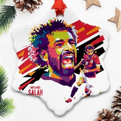 Mo Salah The Egyptian King Ornament (snowflake)