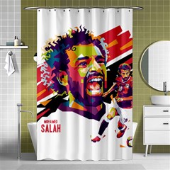 Mo Salah The Egyptian King Shower Curtain 48  X 72  (small)  by 2809604