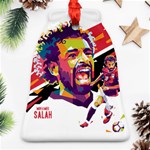 Mo Salah the egyptian king Bell Ornament (Two Sides) Front