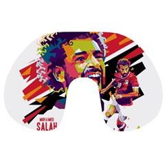 Mo Salah The Egyptian King Travel Neck Pillows by 2809604