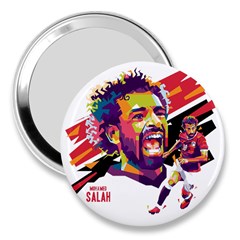 Mo Salah The Egyptian King 3  Handbag Mirrors by 2809604