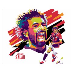 Mo Salah The Egyptian King Double Sided Flano Blanket (medium)  by 2809604