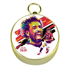 Mo Salah The Egyptian King Gold Compasses by 2809604