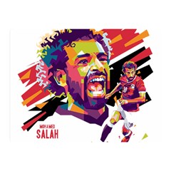 Mo Salah The Egyptian King Double Sided Flano Blanket (mini)  by 2809604