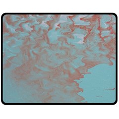 Vapor 2 Double Sided Fleece Blanket (medium)  by WILLBIRDWELL