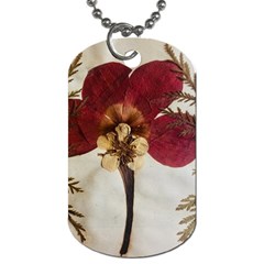 Holy Land Flowers 1 Dog Tag (two Sides) by DeneWestUK