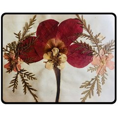 Holy Land Flowers 1 Fleece Blanket (Medium) 