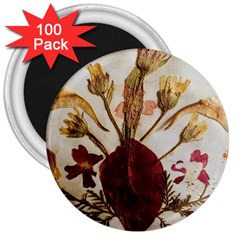 Holy Land Flowers 3 3  Magnets (100 Pack) by DeneWestUK