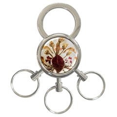 Holy Land Flowers 3 3-ring Key Chains by DeneWestUK