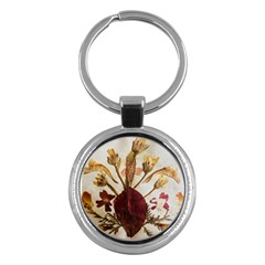 Holy Land Flowers 3 Key Chains (round)  by DeneWestUK