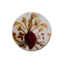 Holy Land Flowers 3 Rubber Coaster (round)  by DeneWestUK