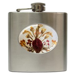 Holy Land Flowers 3 Hip Flask (6 Oz) by DeneWestUK