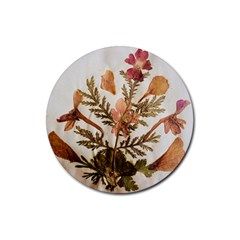 Holy Land Flowers 4 Rubber Round Coaster (4 Pack)  by DeneWestUK