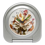 Holy Land Flowers 4 Travel Alarm Clock Front