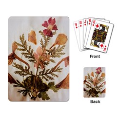 Holy Land Flowers 4 Playing Cards Single Design by DeneWestUK