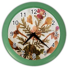 Holy Land Flowers 4 Color Wall Clock by DeneWestUK