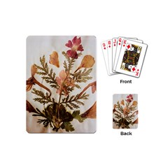 Holy Land Flowers 4 Playing Cards (mini) by DeneWestUK