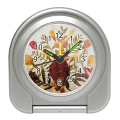 Holy Land Flowers 5 Travel Alarm Clock by DeneWestUK