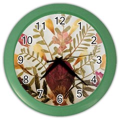 Holy Land Flowers 5 Color Wall Clock by DeneWestUK