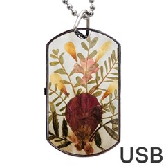 Holy Land Flowers 5 Dog Tag Usb Flash (two Sides) by DeneWestUK