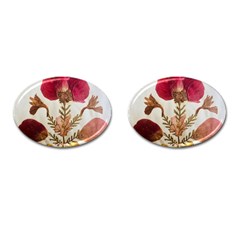 Holy Land Flowers 6 Cufflinks (oval) by DeneWestUK