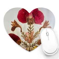 Holy Land Flowers 6 Heart Mousepads by DeneWestUK