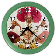 Holy Land Flowers 6 Color Wall Clock by DeneWestUK