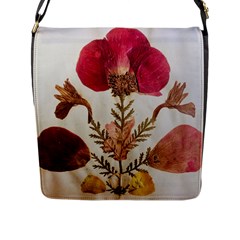 Holy Land Flowers 6 Flap Closure Messenger Bag (l) by DeneWestUK