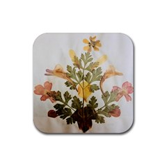 Holy Land Flowers 7 Rubber Coaster (square)  by DeneWestUK