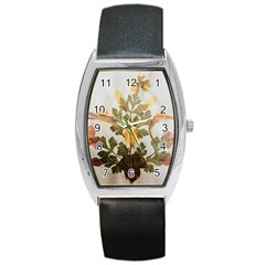 Holy Land Flowers 7 Barrel Style Metal Watch by DeneWestUK