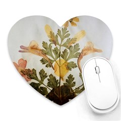 Holy Land Flowers 7 Heart Mousepads by DeneWestUK