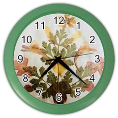 Holy Land Flowers 7 Color Wall Clock by DeneWestUK