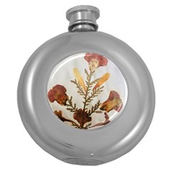 Holy Land Flowers 8 Round Hip Flask (5 Oz) by DeneWestUK