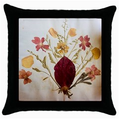 Holy Land Flowers 9 Throw Pillow Case (black) by DeneWestUK