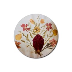 Holy Land Flowers 9 Rubber Coaster (round)  by DeneWestUK