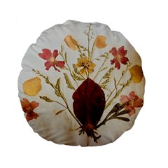 Holy Land Flowers 9 Standard 15  Premium Flano Round Cushions by DeneWestUK