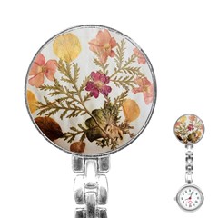 Holy Land Flowers 10 Stainless Steel Nurses Watch by DeneWestUK