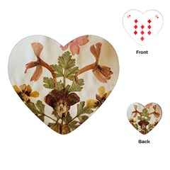 Holy Land Flowers 12 Playing Cards (heart) by DeneWestUK