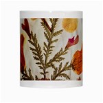 Holy Land Flowers 13 White Mugs Center