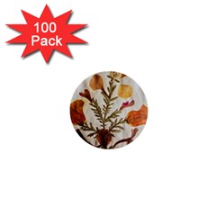 Holy Land Flowers 13 1  Mini Buttons (100 pack) 