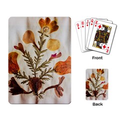 Holy Land Flowers 13 Playing Cards Single Design