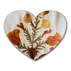 Holy Land Flowers 13 Heart Mousepads