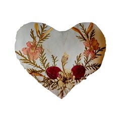 Holy Land Flowers 15 Standard 16  Premium Heart Shape Cushions by DeneWestUK