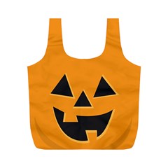 Pumpkin Full Print Recycle Bag (m) by PhotoThisxyz