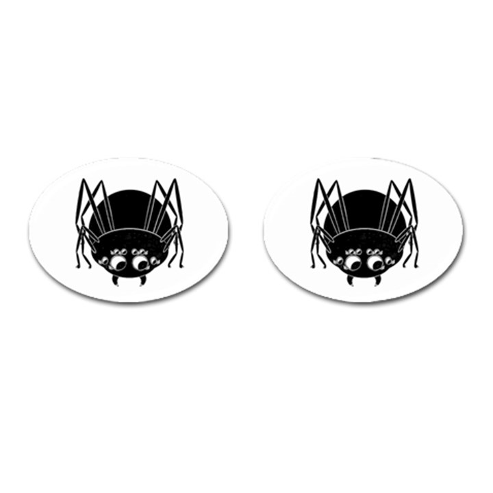 Cute Spider Cufflinks (Oval)