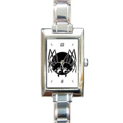 Cute Spider Rectangular Italian Charm Watch by SophieMonsters